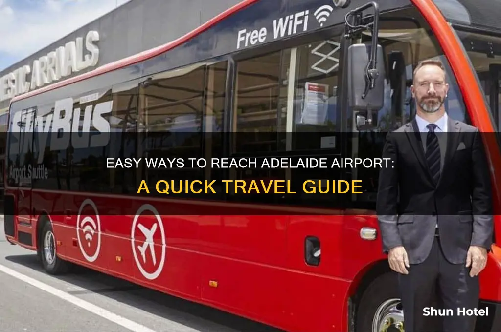 how to get to adelaide airport