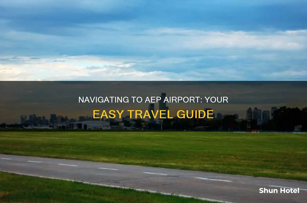 how to get to aep airport