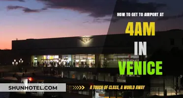 Early Morning Venice Airport Transfer: 4 AM Travel Tips