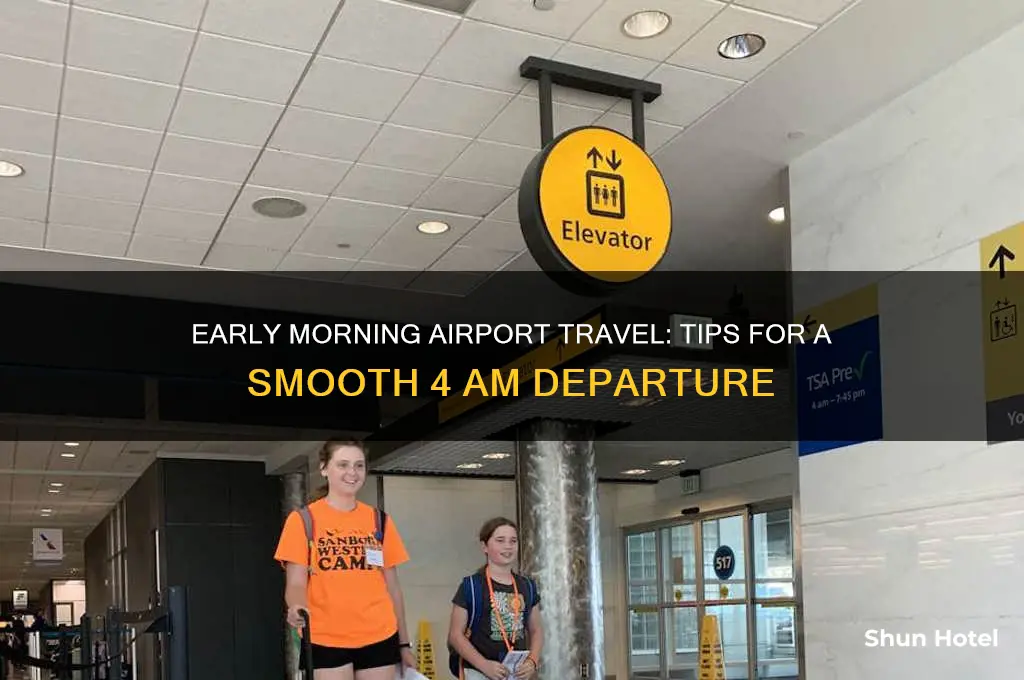 how to get to airport at 4am
