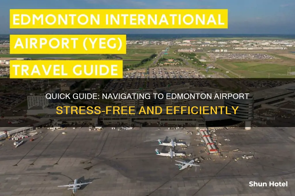 how to get to airport edmontom