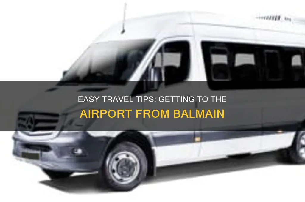 how to get to airport from balmain