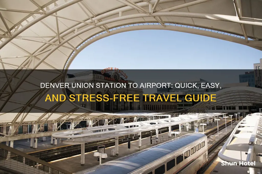 how to get to airport from denver union station