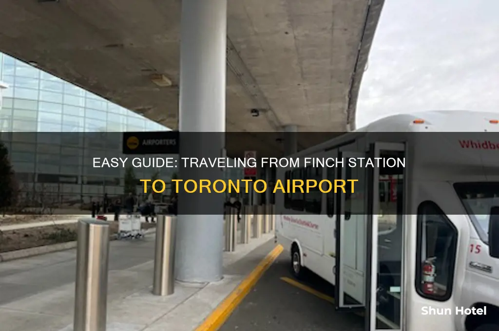 how to get to airport from finch station