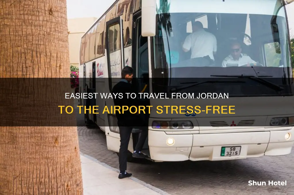 how to get to airport from jordan
