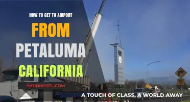Easiest Ways to Travel from Petaluma, California to the Airport