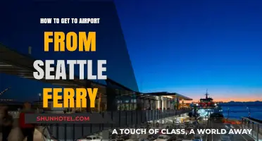 Seattle Ferry to Airport: Quick & Easy Transportation Guide