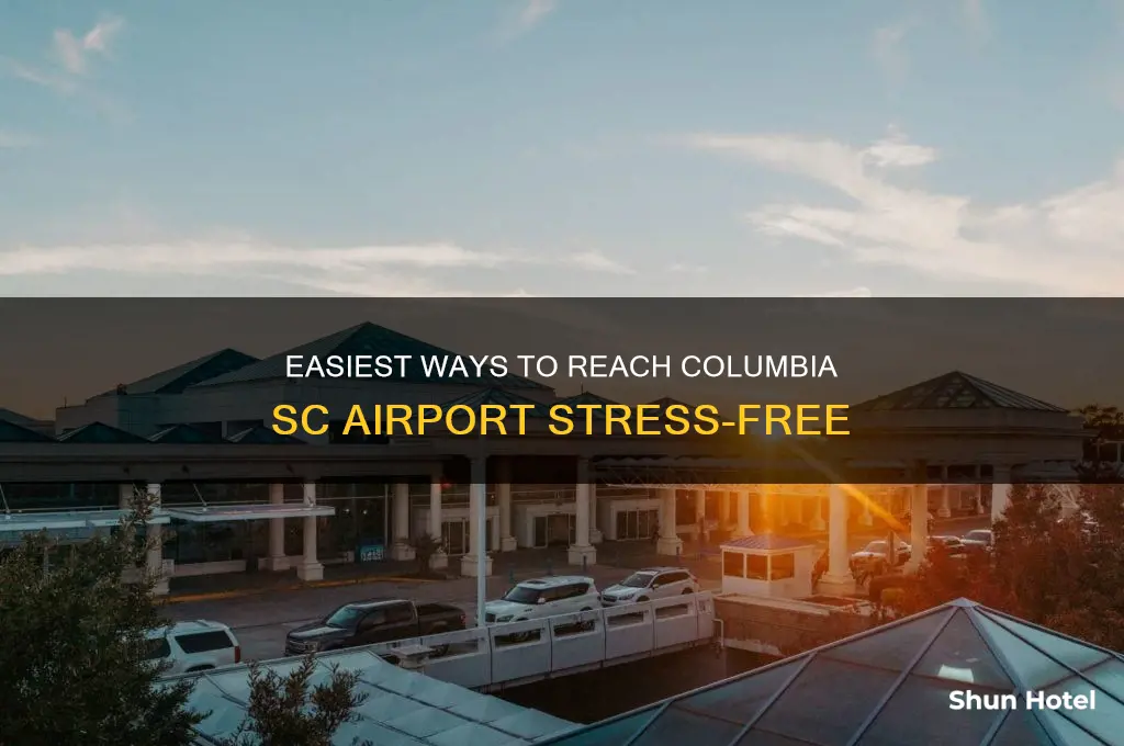 how to get to airport in columbia sc
