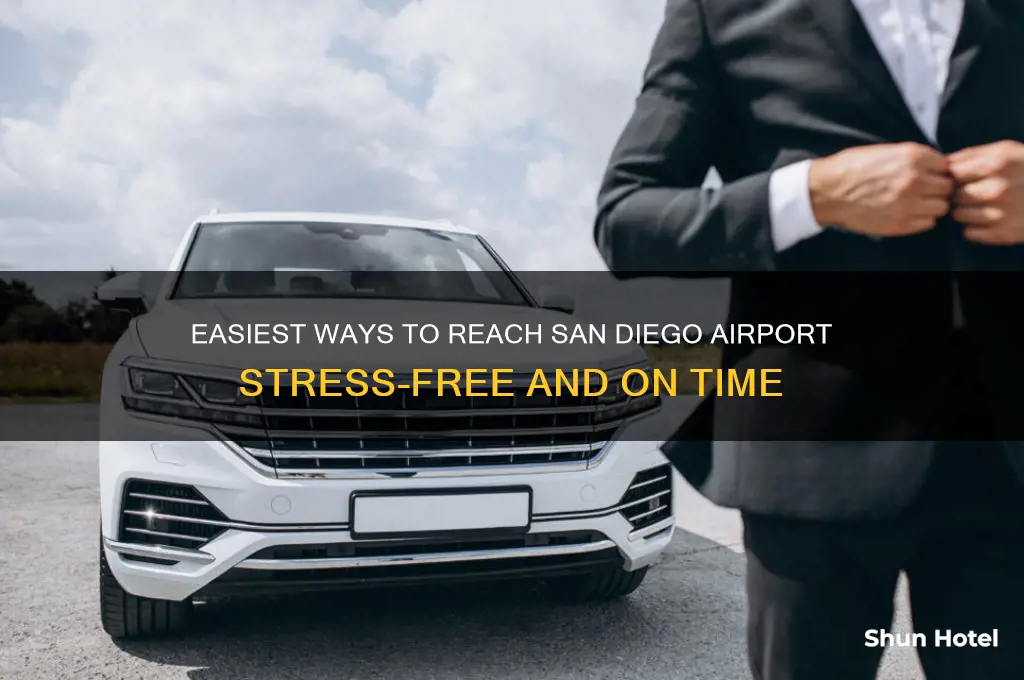 how to get to airport in san diego
