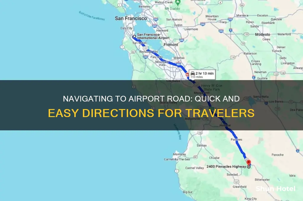 how to get to airport road
