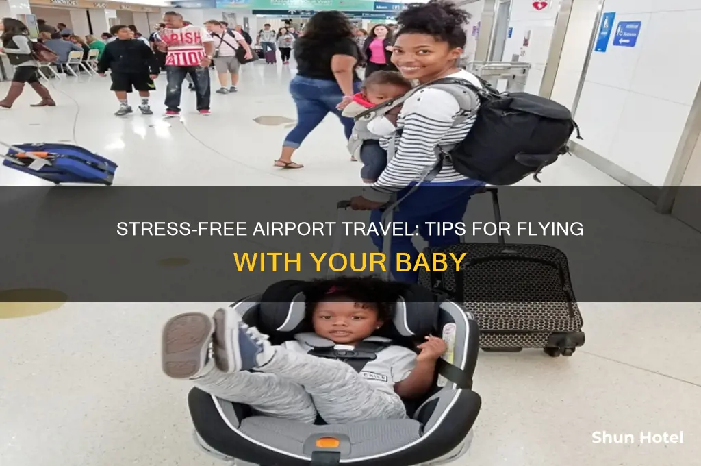how to get to airport with a baby