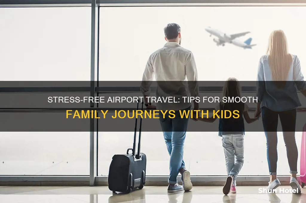 how to get to airport with kids