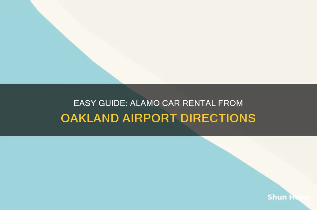 how to get to alamo car rental from oakland airport