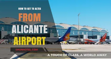 Travel Guide: Easy Transport Options from Alicante Airport to Altea