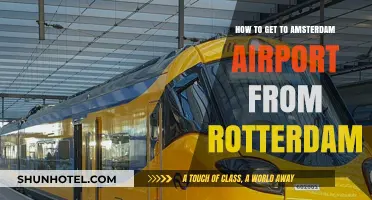 Traveling from Rotterdam to Amsterdam Airport: Easy Transport Options