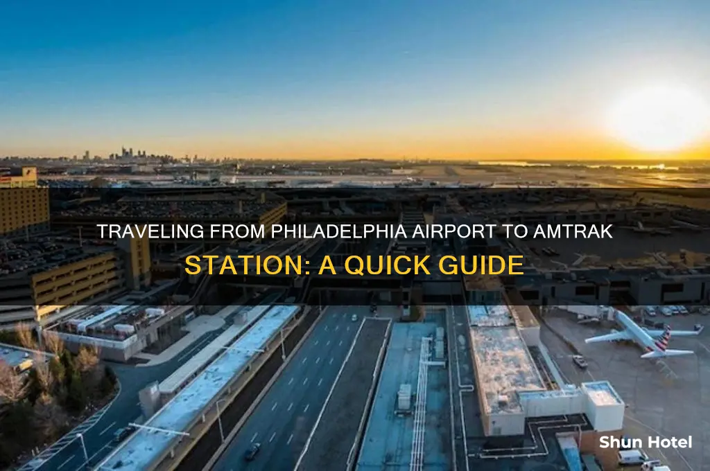 how to get to amtrak station from philadelphia airport