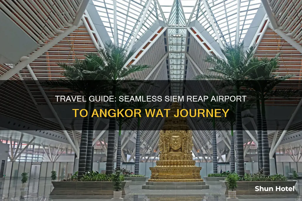 how to get to angkor wat from siem reap airport
