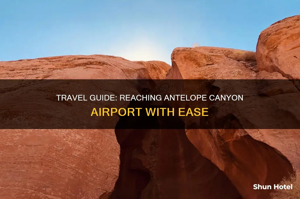 how to get to antelope canyon airport