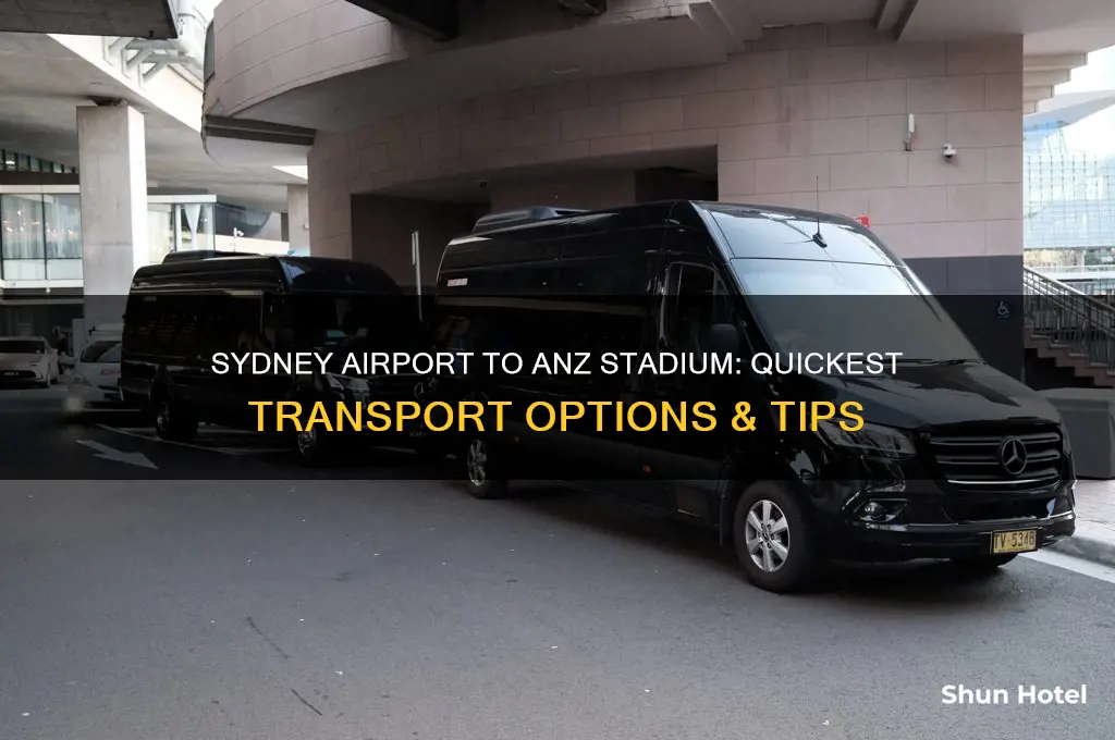 how to get to anz stadium from sydney airport