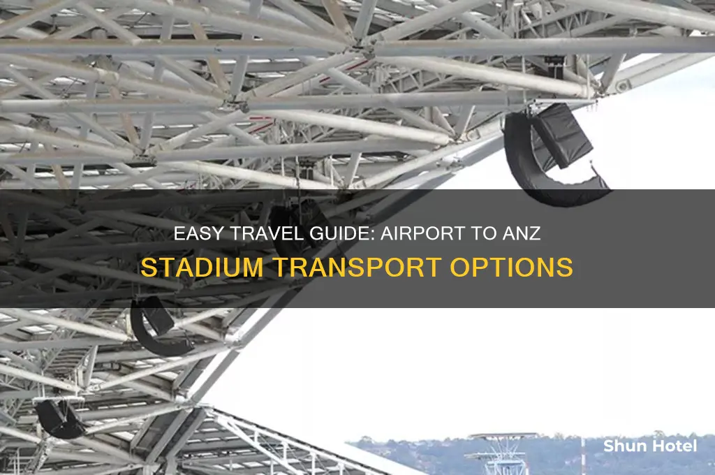 how to get to anz stadium from the airport