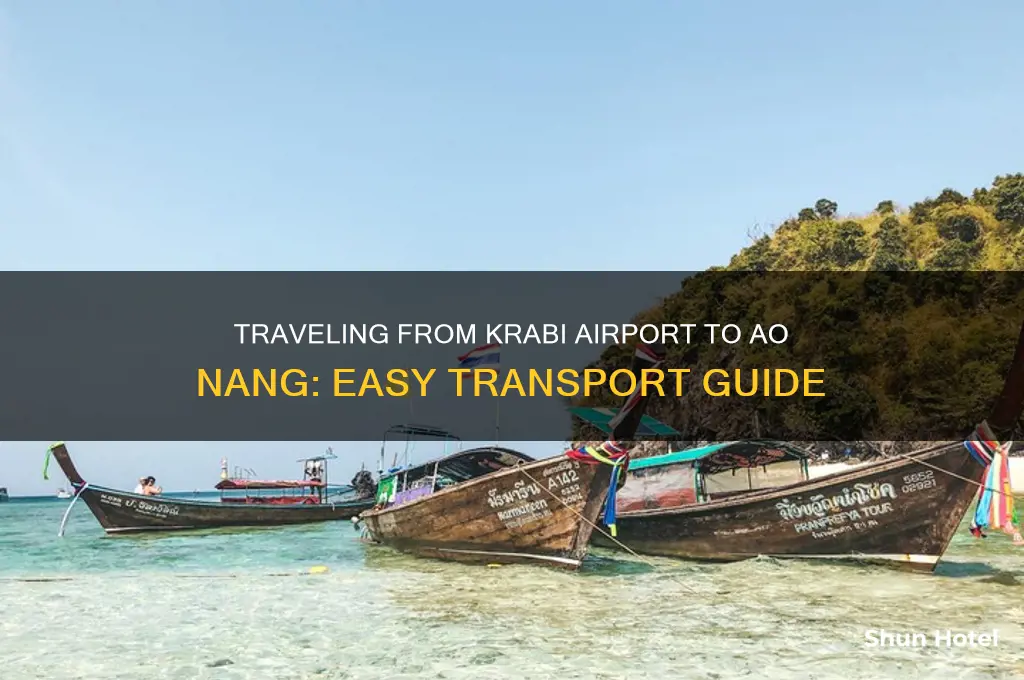 how to get to ao nang from krabi airport