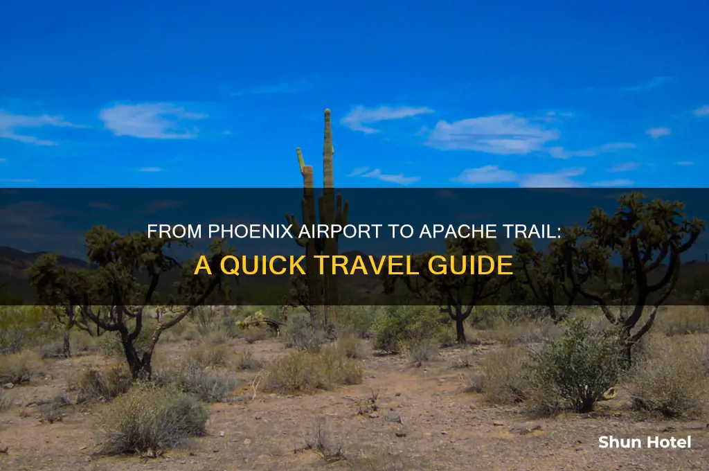 how to get to apache trail from phoenix airport