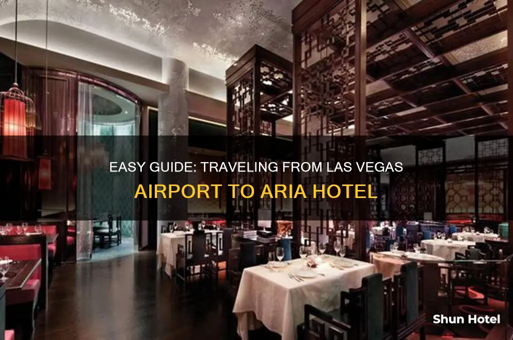 how to get to aria hotel from las vegas airport