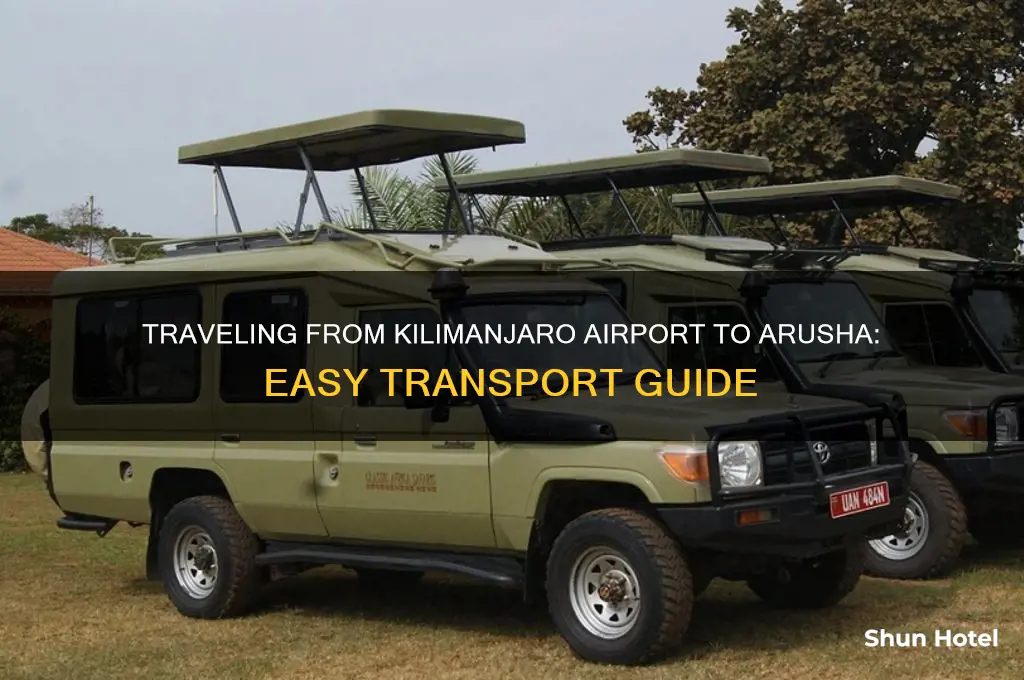 how to get to arusha from kilimanjaro airport