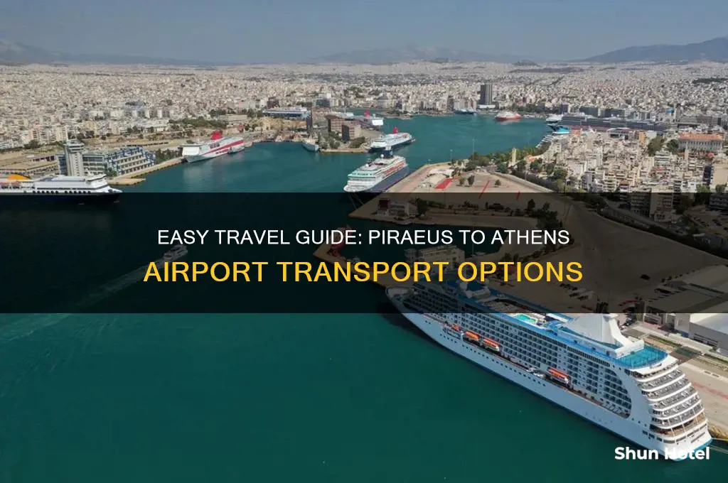 how to get to athens airport from pireaus
