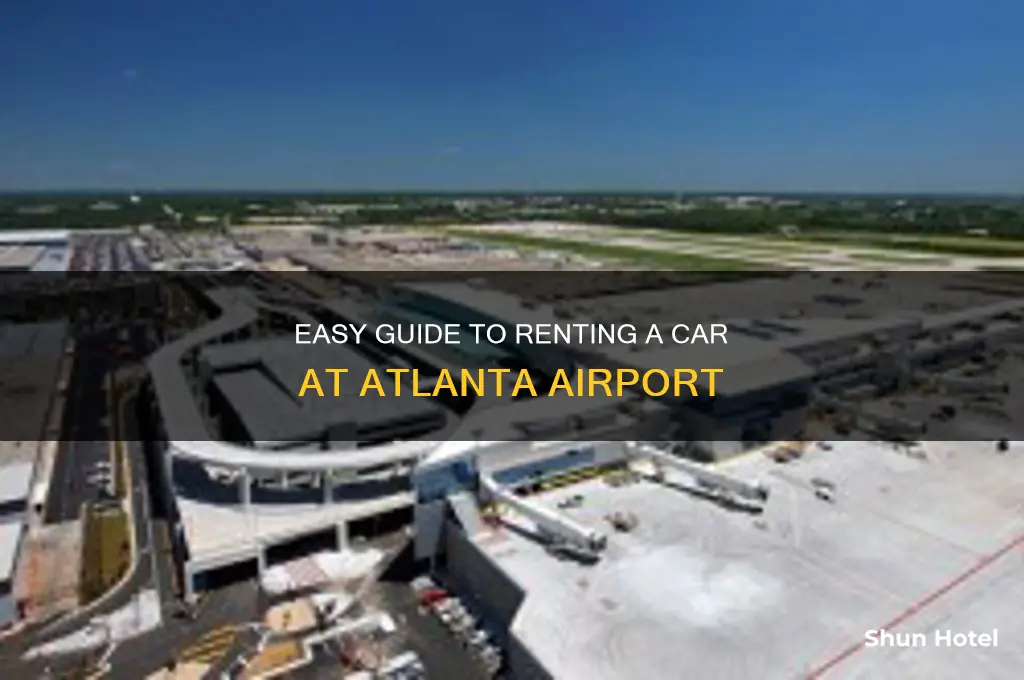 how to get to atlanta airport car rental