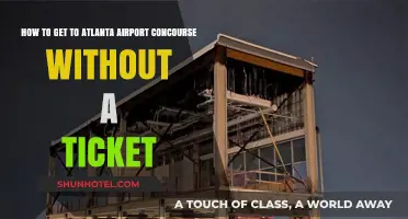 Accessing Atlanta Airport Concourse Without a Ticket: A Step-by-Step Guide