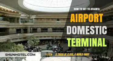 Navigating to Atlanta Airport's Domestic Terminal: A Quick & Easy Guide