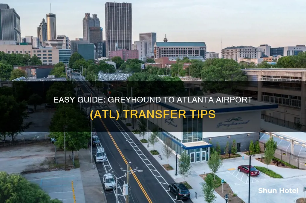 how to get to atlanta greyhound to atl airport