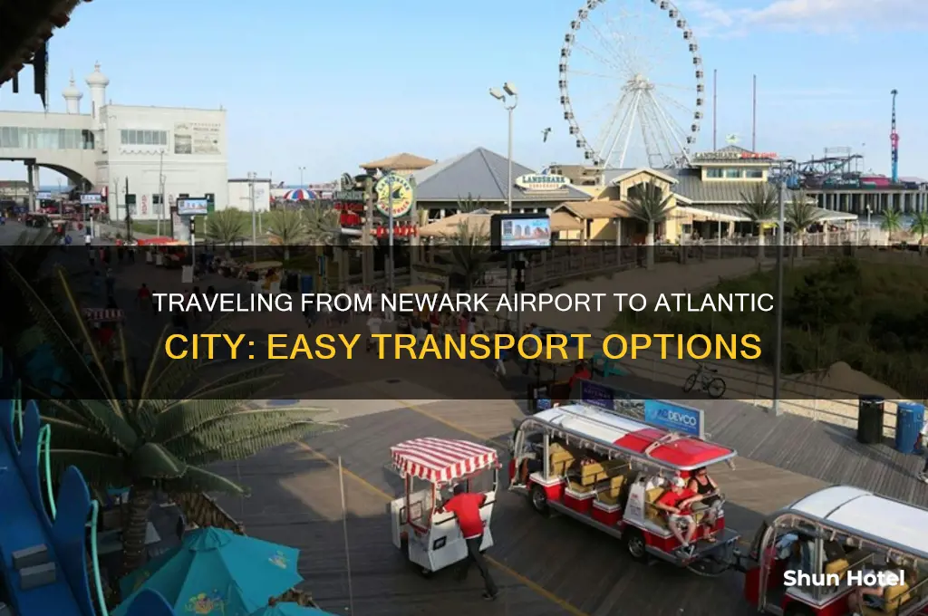 how to get to atlantic city from newark airport