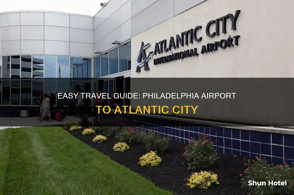 how to get to atlantic city from philadelphia airport