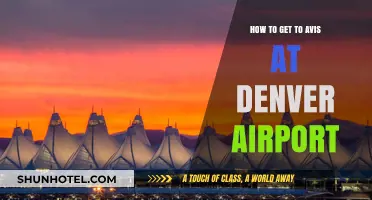 Navigating to Avis Car Rental at Denver International Airport Easily