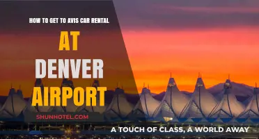 Easy Guide to Reaching Avis Car Rental at Denver Airport