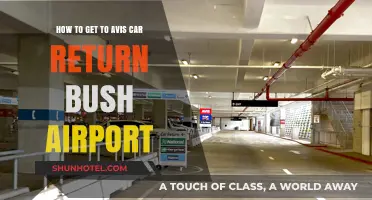 Returning Your Avis Rental Car at Bush Airport: A Quick Guide
