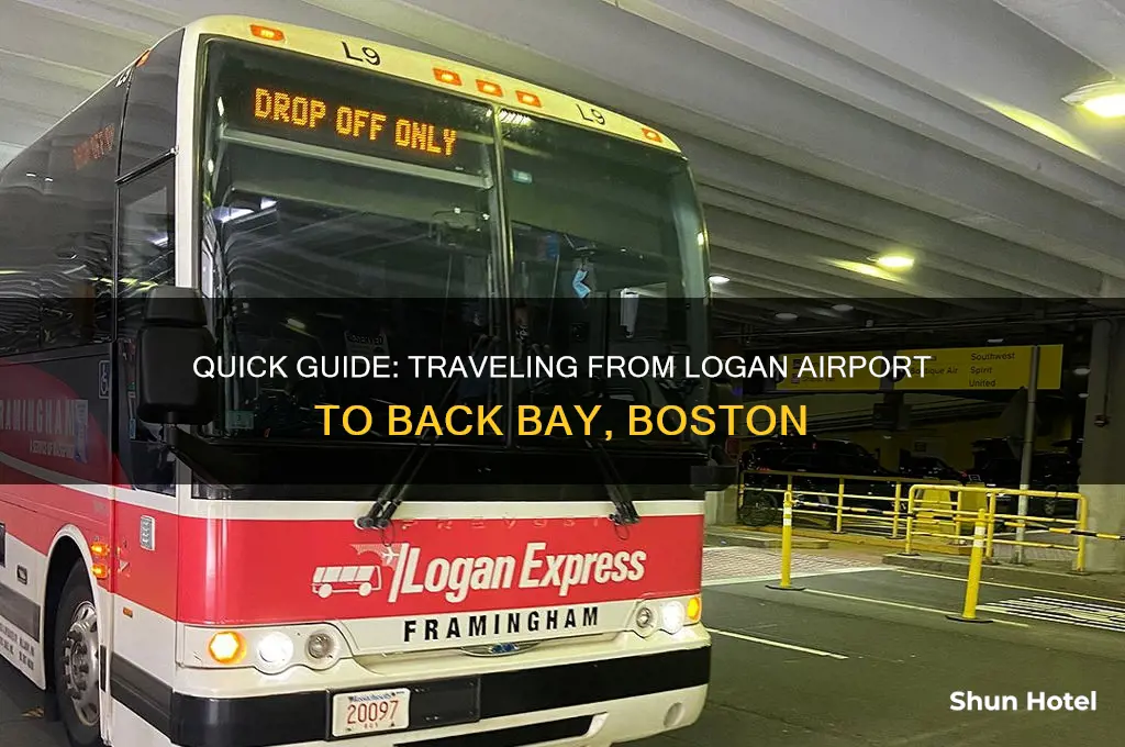 how to get to back bay from logan airport