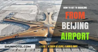 Travel Guide: Beijing Airport to Badaling Great Wall Route