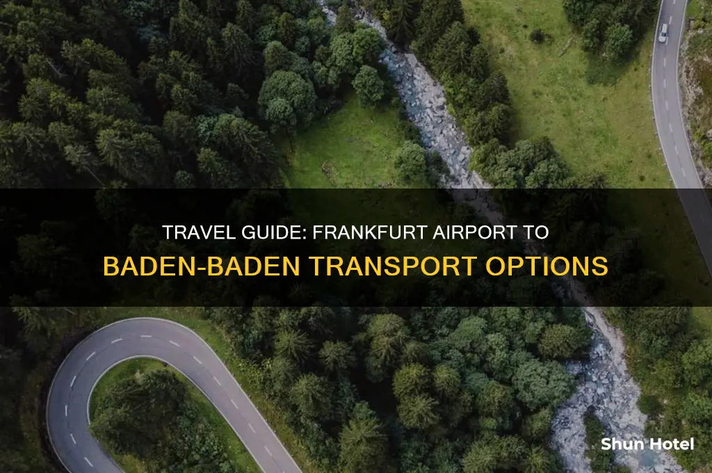 how to get to baden baden from frankfurt airport