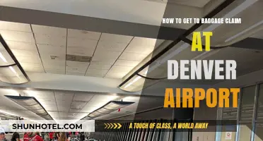 Navigating Denver Airport: A Quick Guide to Baggage Claim Access