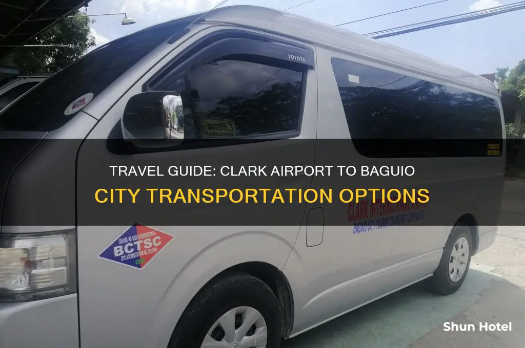 how to get to baguio city from clark airport