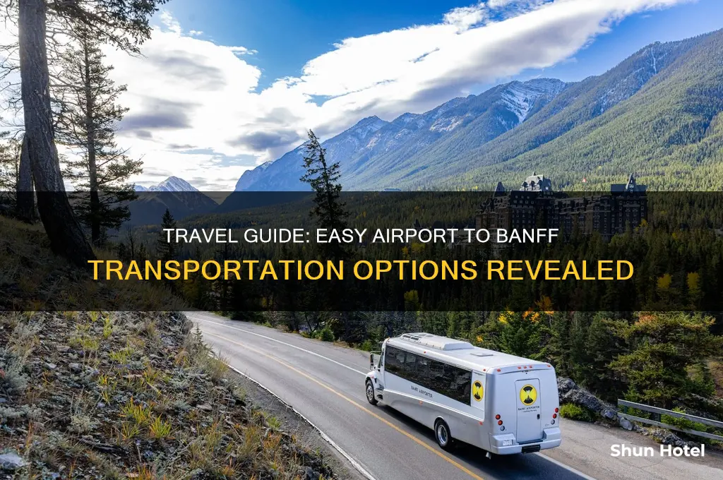 how to get to banff from airport