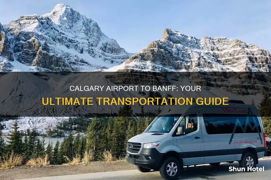 how to get to banff national park from calgary airport