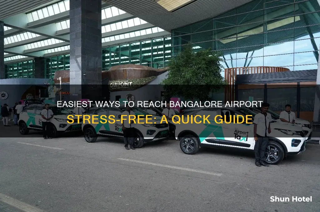 how to get to bangalore airport