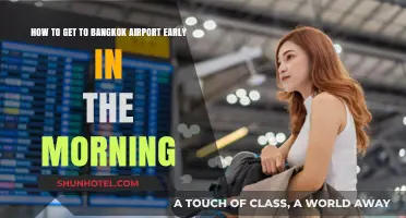 Early Morning Travel Tips: Reaching Bangkok Airport Stress-Free and On Time