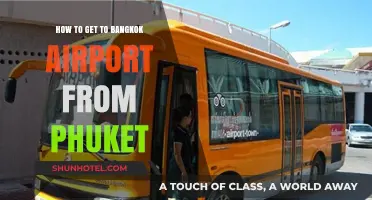 Traveling from Phuket to Bangkok Airport: Easy Transport Options