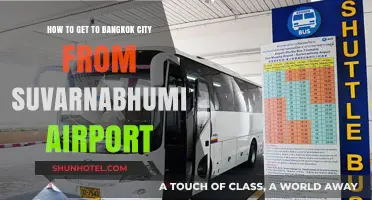 Traveling to Bangkok City: Easy Transport Options from Suvarnabhumi Airport