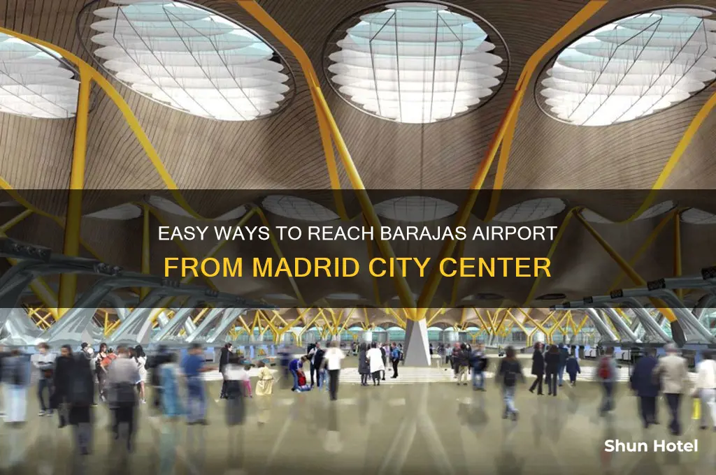how to get to barajas airport from madrid
